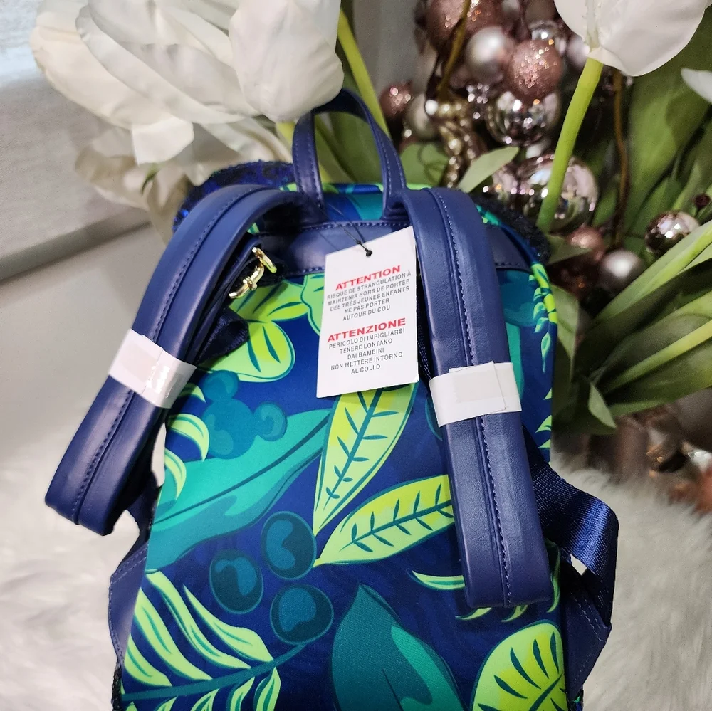 Disney Aulani Backpack &matching wallet new - Picture 7 of 8